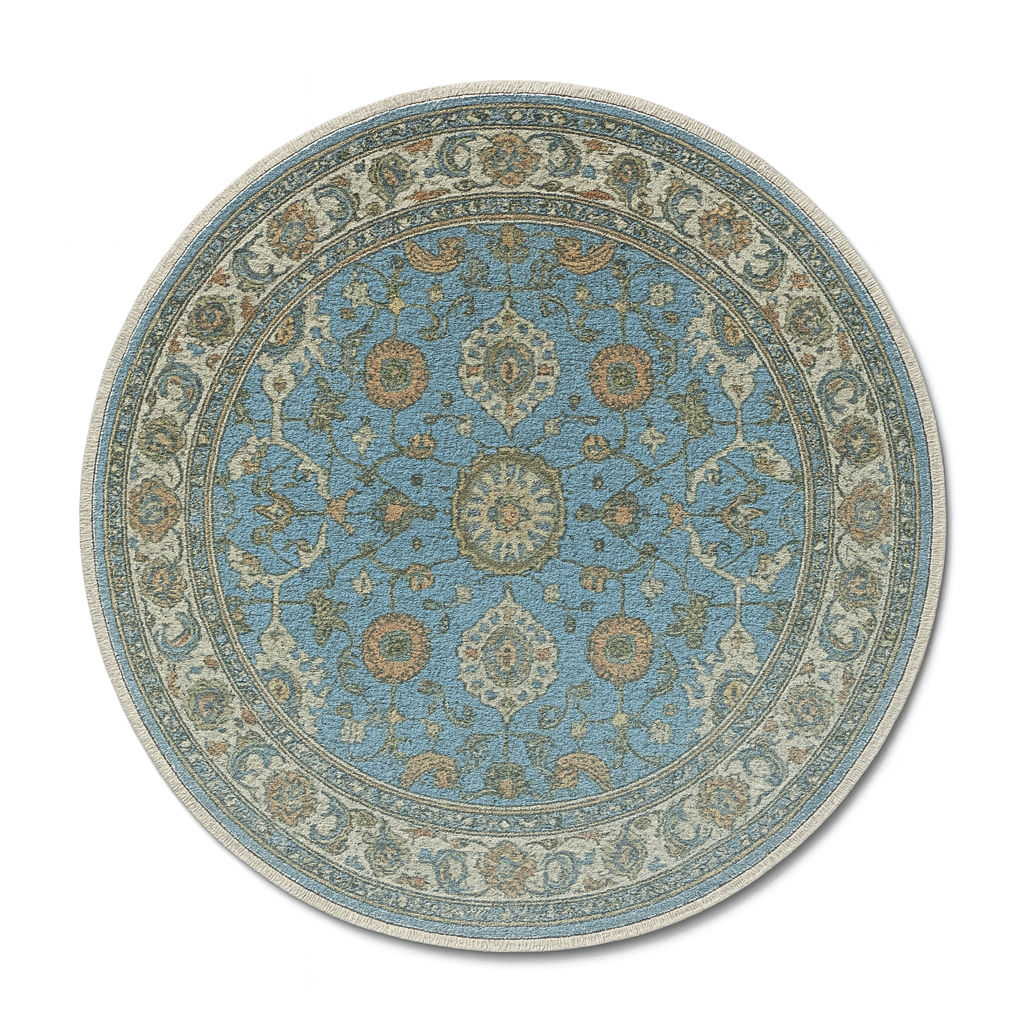 ELAVONIA - Hand Knotted Oushak Carpet